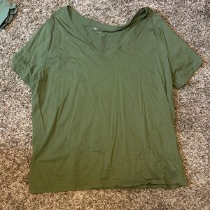 Ava & Viv Olive Short Sleeve Tee
